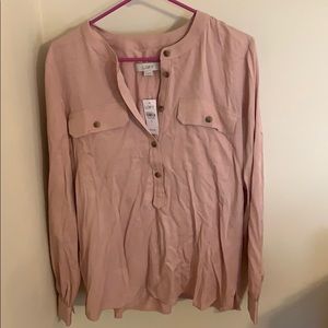 LOFT utility blouse - NWT
